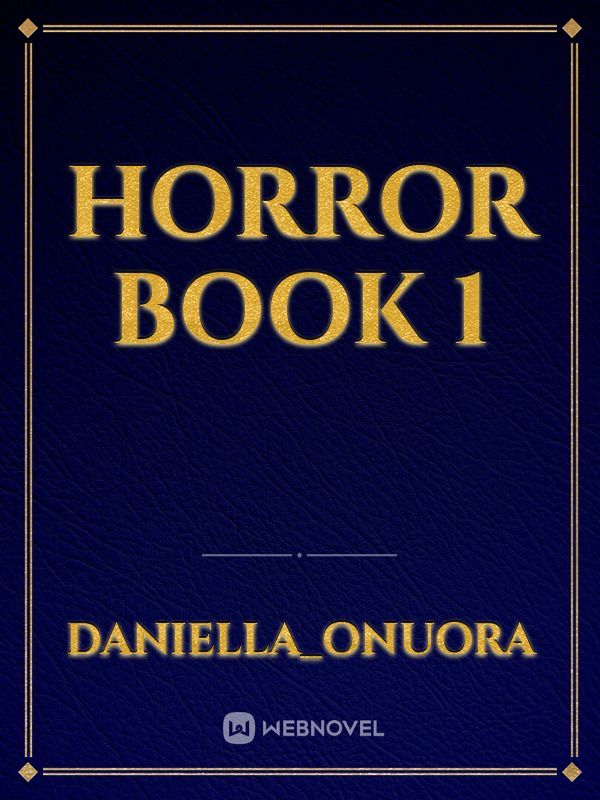 Horror Book 1